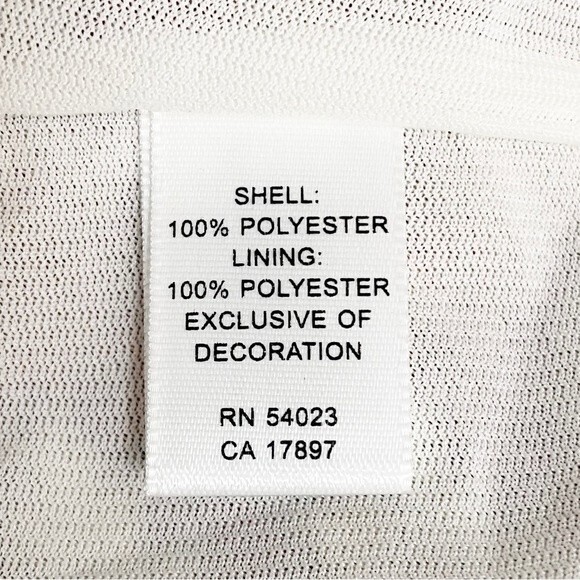 NWT Banana Republic Dress Neutral Autumn Geometric Stripe Knit Size Large VTG - Picture 9 of 13